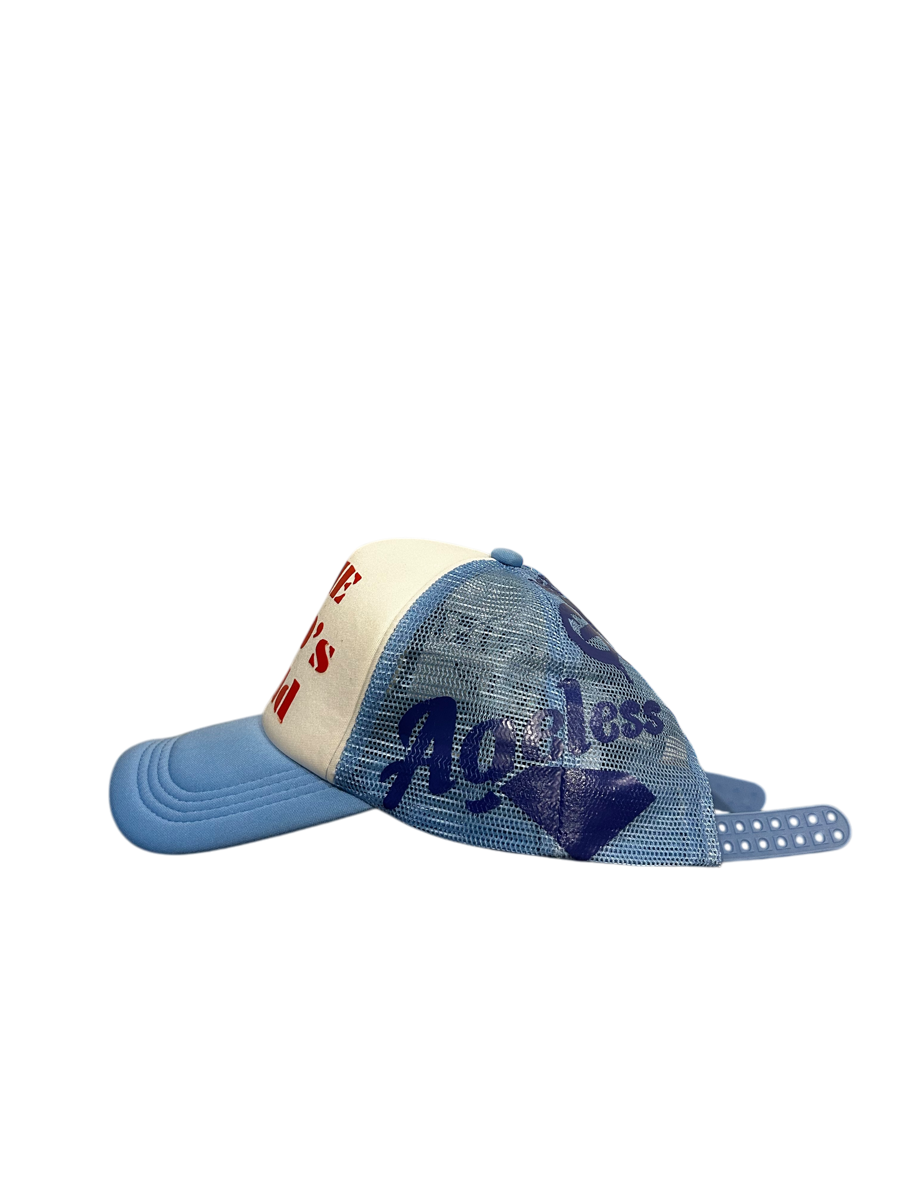 The Lord’s Child LightBlue+White Trucker Hat