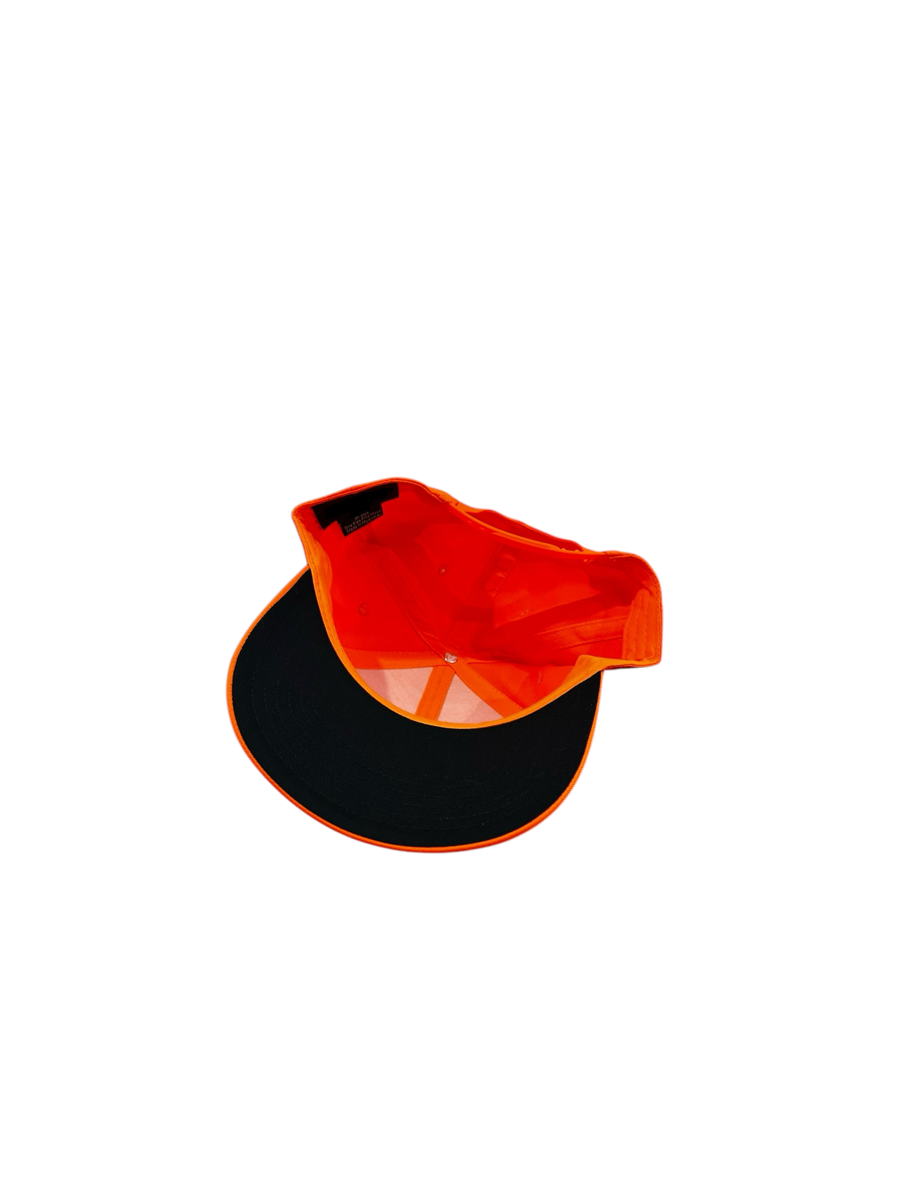 A*G Orange+White Snapback Hat