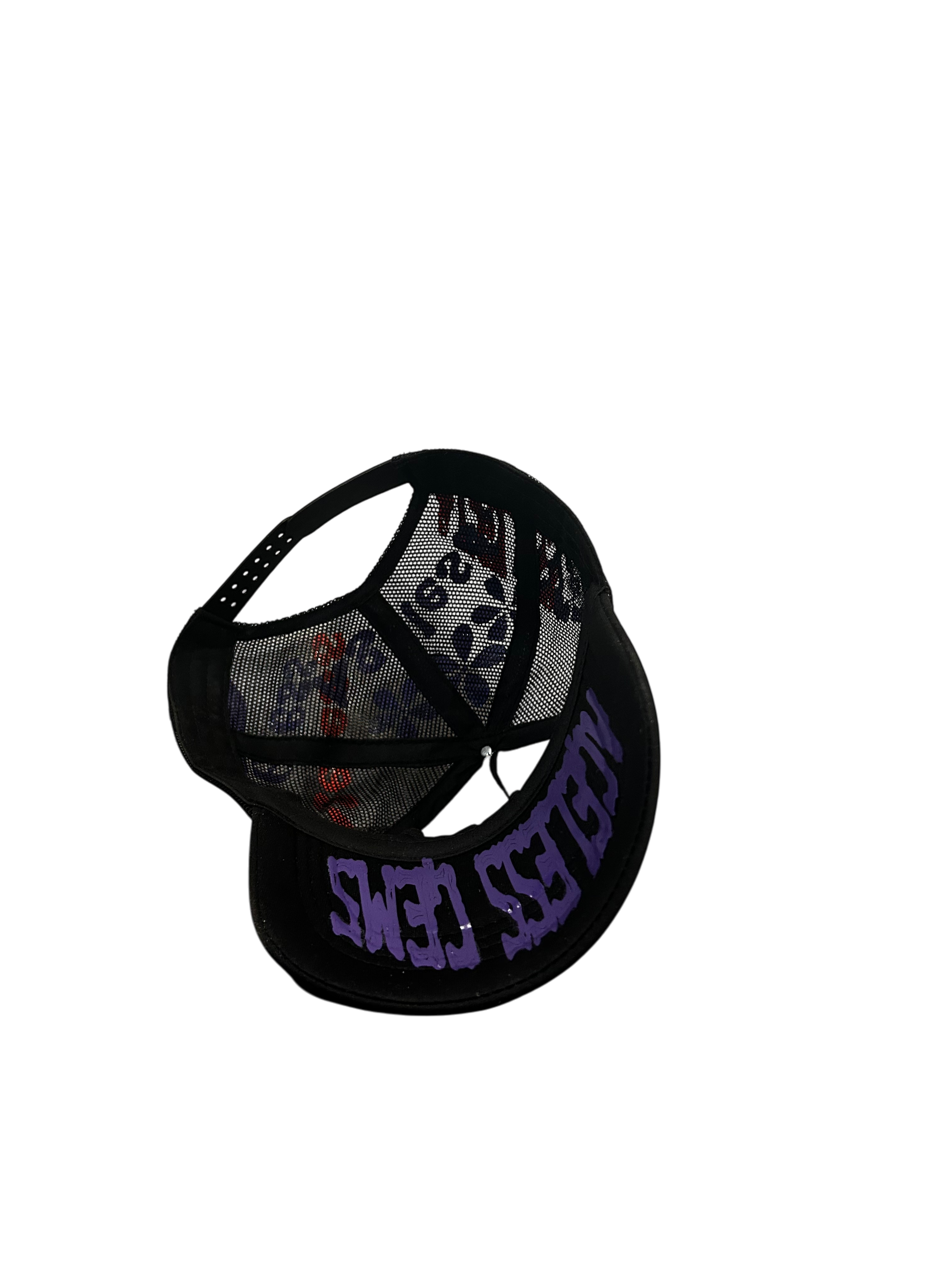 Ageless Gems Black+Red+Purple Trucker Hat