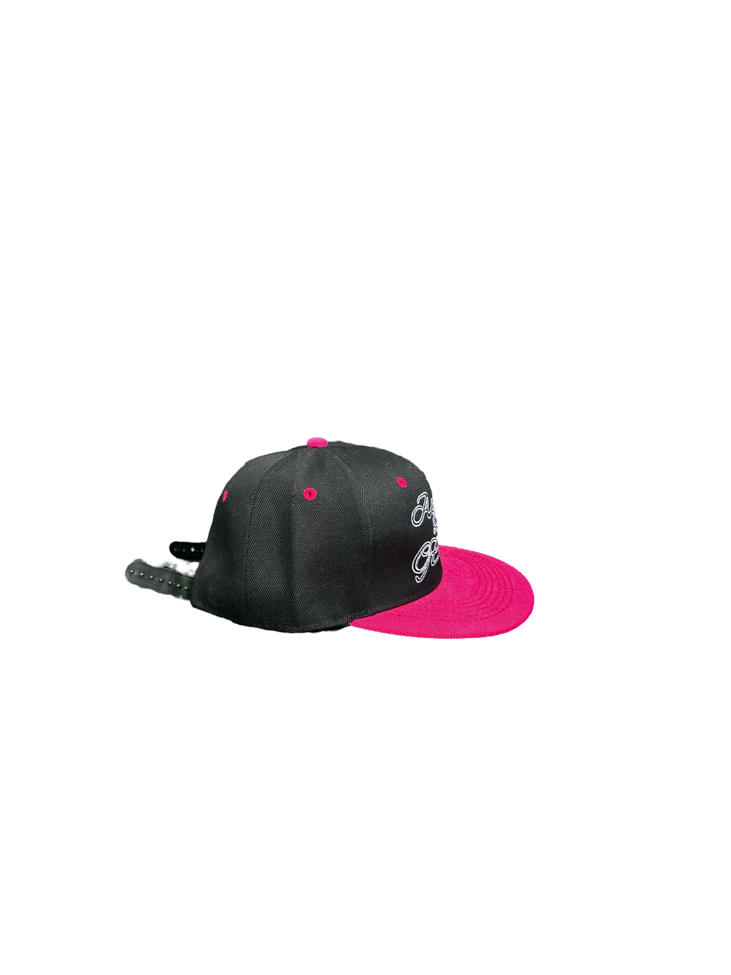 EST 22 Black+Pink+White Snapback Hat