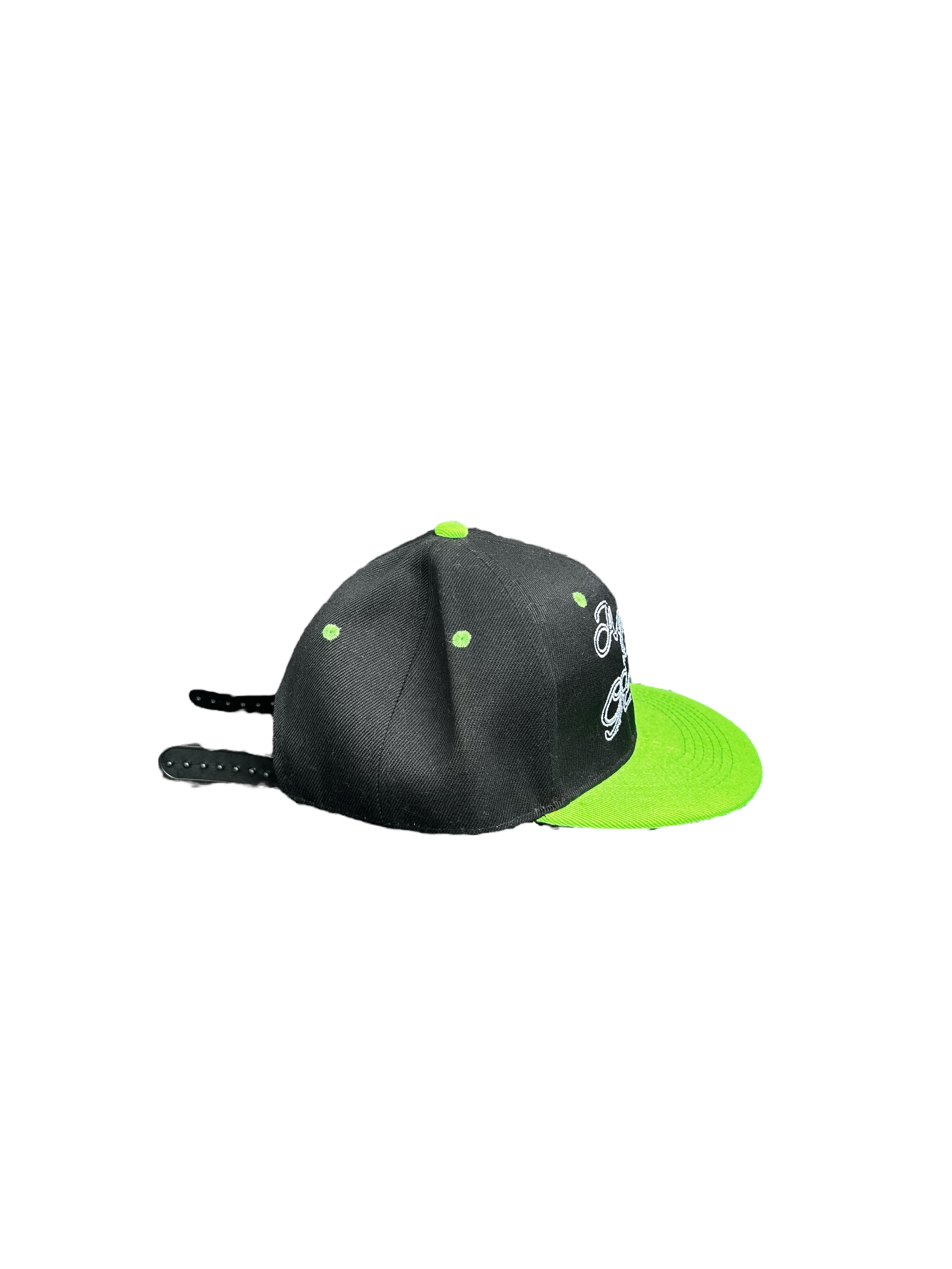 EST 22 Black+Neon+White Snapback Hat