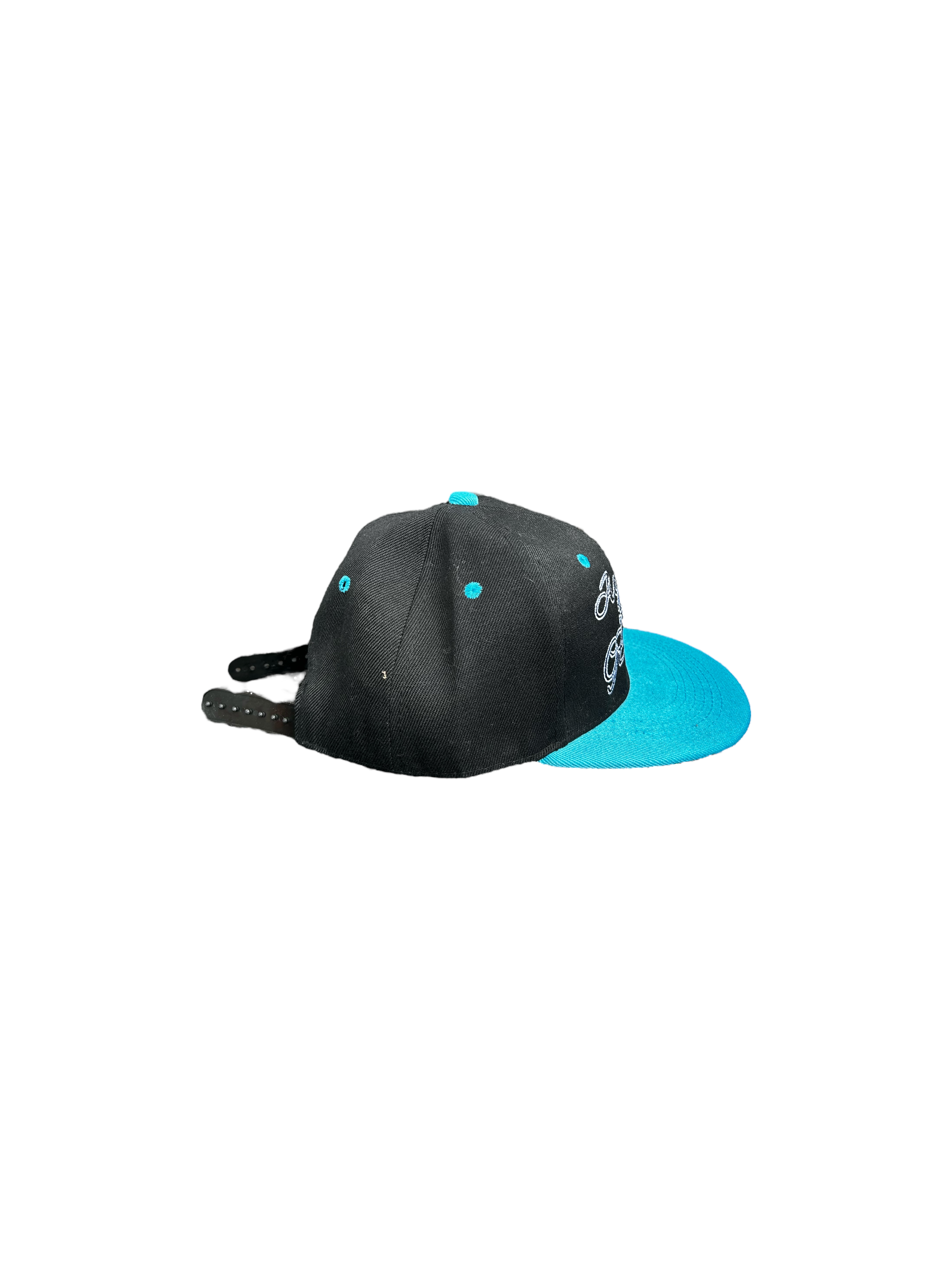 EST 22 Black+Blue+White Snapback Hat